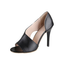 Load image into Gallery viewer, Women Summer Thin High Heels Buckle Peep Toe Gladiator Sandals Office Hollow Out Sandals Party Pumps Wedding Ladies Shoes